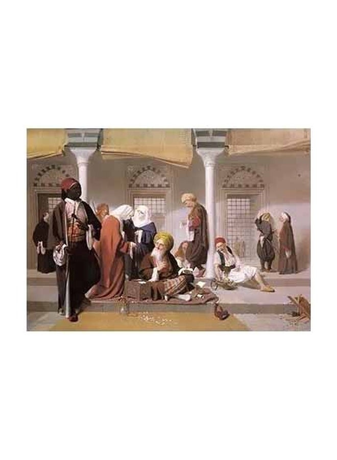 Decorative Wall Poster Multicolour 24x18cm