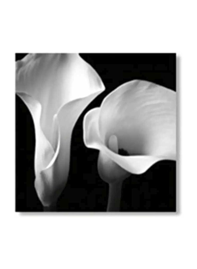 لوحة فنية لديكور الحائط رمادي/أسود 30x30سم