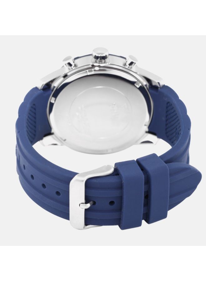 جس ساعة يد كرونوغراف بسوار مطاطي طراز W0864G6 للرجال - Image 2