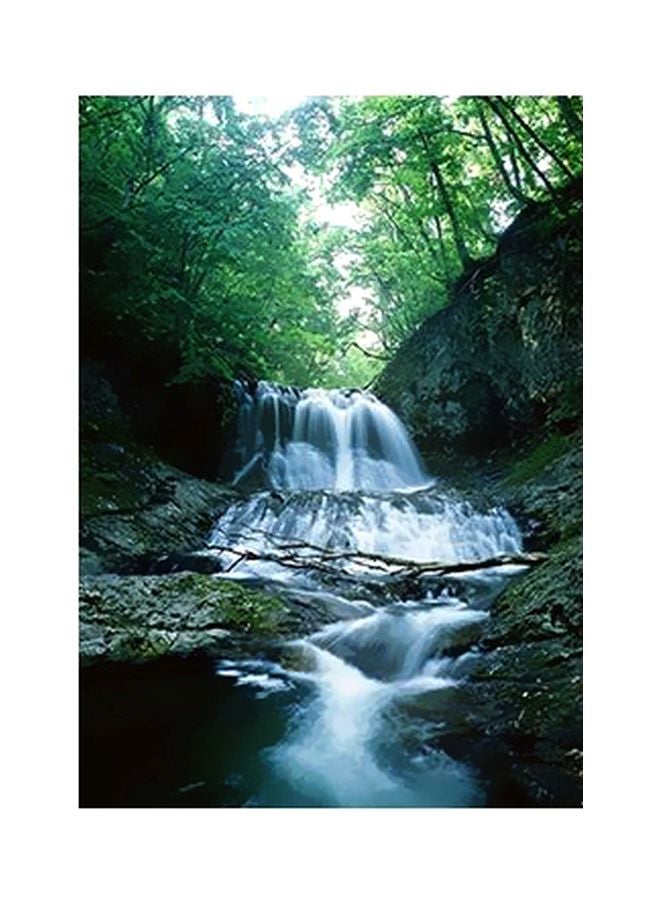 فوتو بلوك بوستر حائط للتزيين أخضر / أبيض / أسود 15x20سم