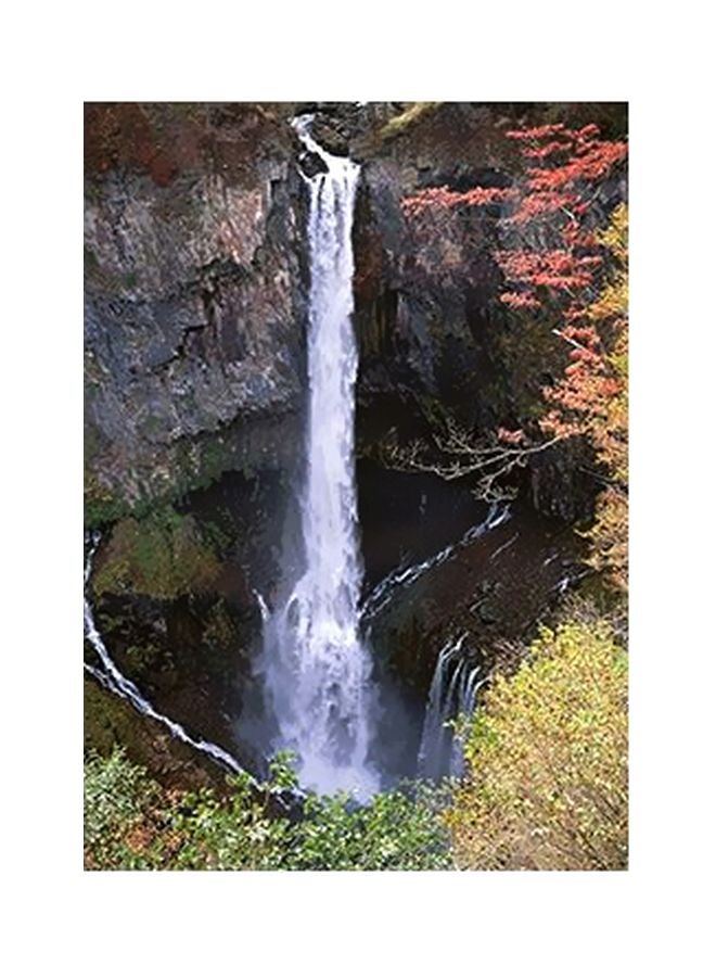 فوتو بلوك بوستر حائط للتزيين بني/وردي/أبيض 15x20سم