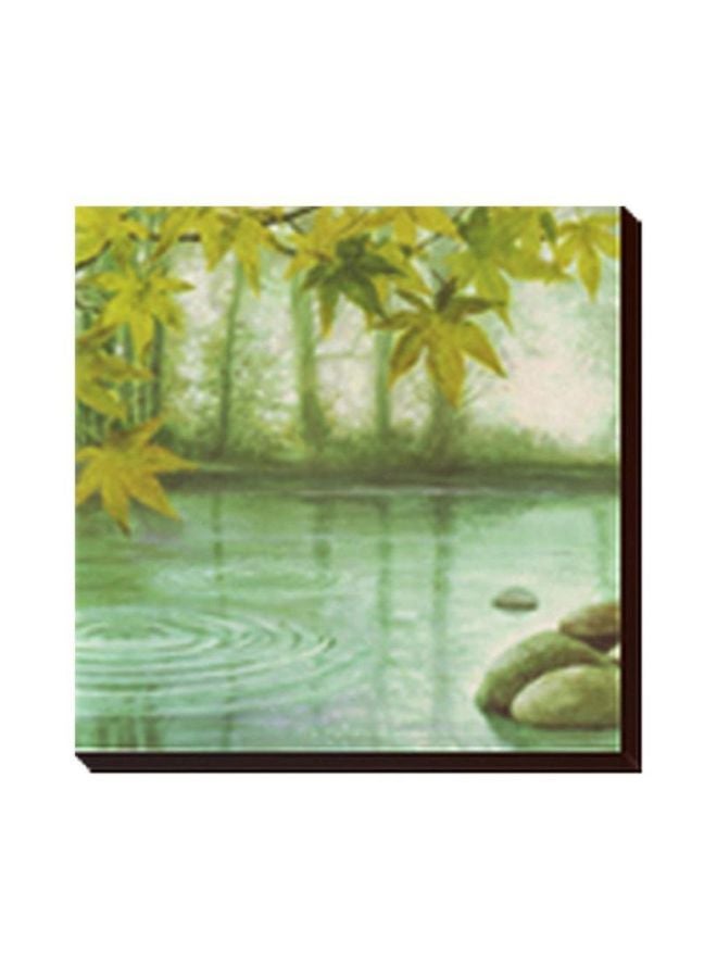PHOTOBLOCK Decorative Wall Poster Green 15x15cm
