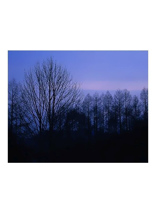 فوتو بلوك بوستر حائط للتزيين أسود/أزرق 15x20سم