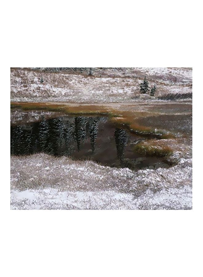 فوتو بلوك بوستر حائط للتزيين أبيض/أزرق/رمادي 15x20سم