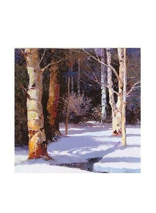 بوستر حائط للتزيين متعدد الألوان 24x18سم