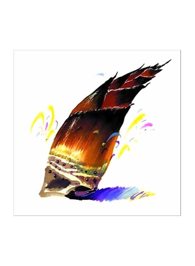 فوتو بلوك بوستر جداري للتزيين مع إطار متعدد الألوان 34x34سم