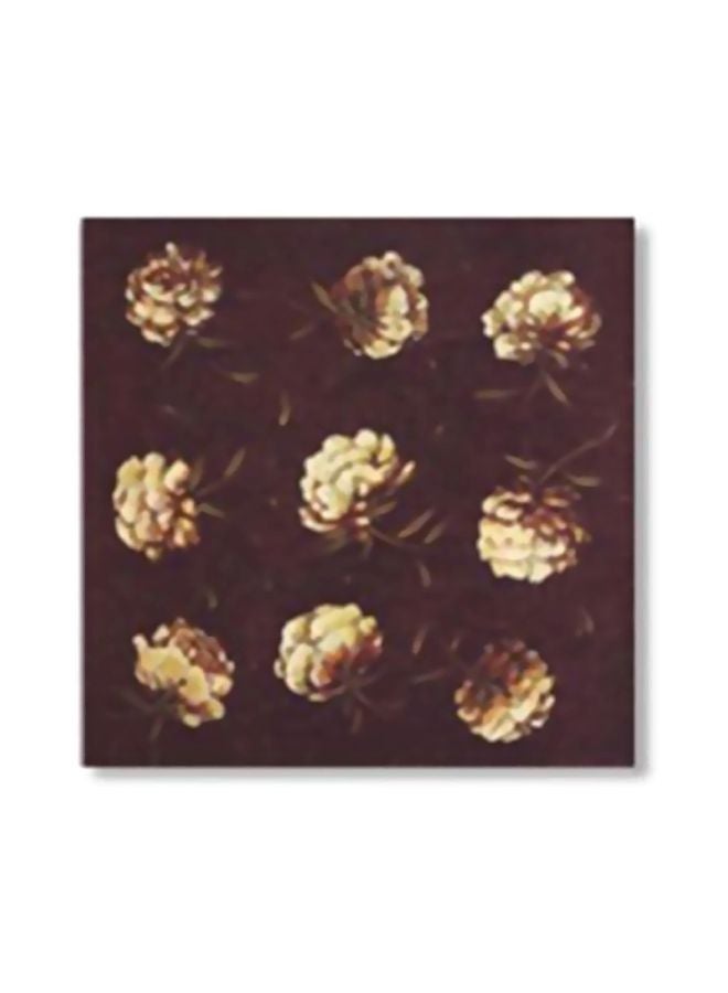 PHOTOBLOCK - Decorative Wall Art With Frame Brown/Beige 20x20cm - Image 1