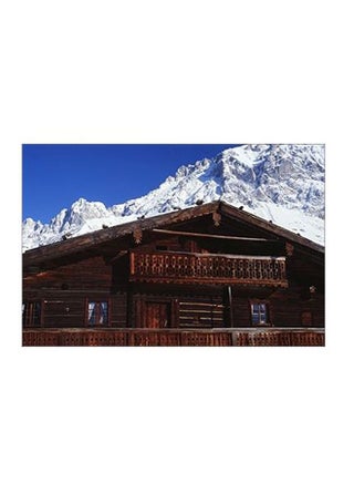 Decorative Wall Poster With Frame White/Blue/Brown 20x15cm - v1565951942/N29106021A_1
