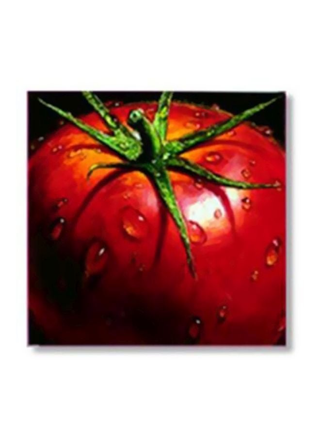 PHOTOBLOCK Decorative Wall Poster With Frame Red/Green 15x15cm
