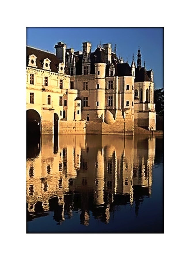 بوستر حائط للتزيين بيج / بني 34x24سم