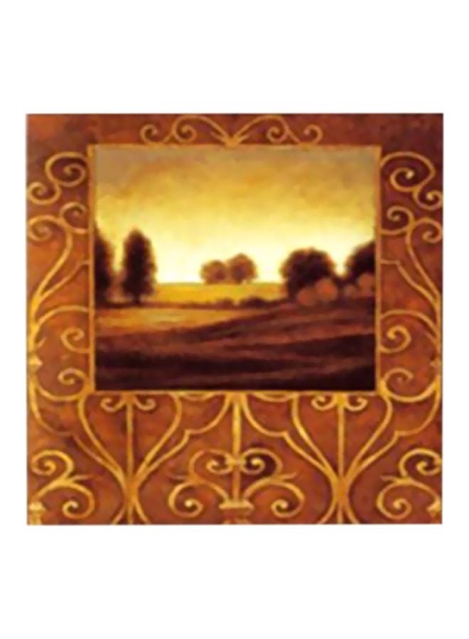 PHOTOBLOCK Decorative Wall Poster With Frame Beige/Brown 20x20cm