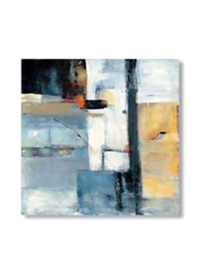 قاعدة إبريق شاي مزينة متعدد الألوان 34x34سم