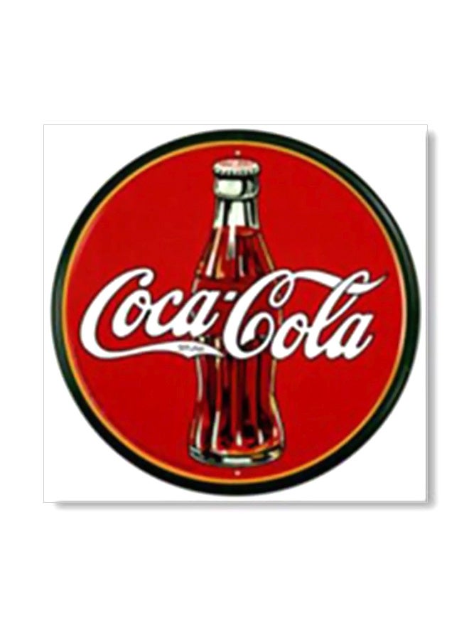 PHOTOBLOCK Decorative Wall Art With Frame Red/White/Black 20x20cm