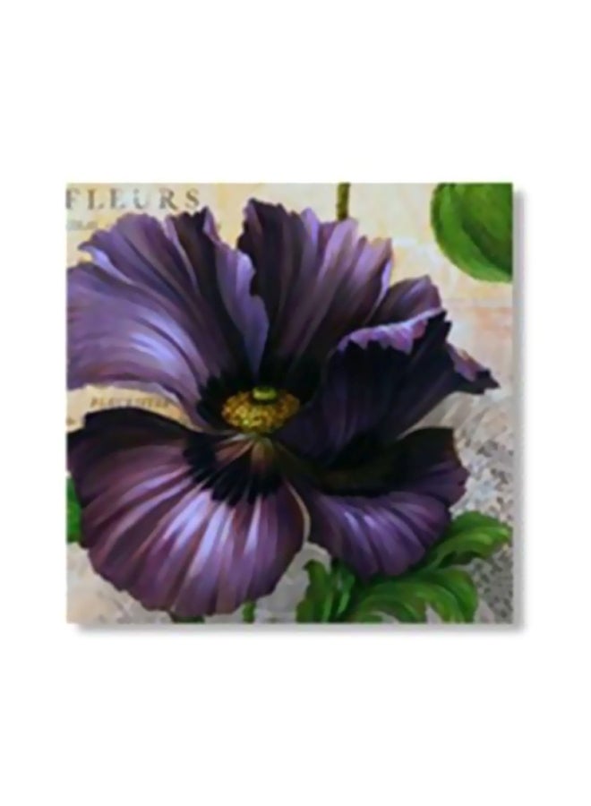 بوستر جداري للتزيين مع إطار متعدد الألوان 15x15سم