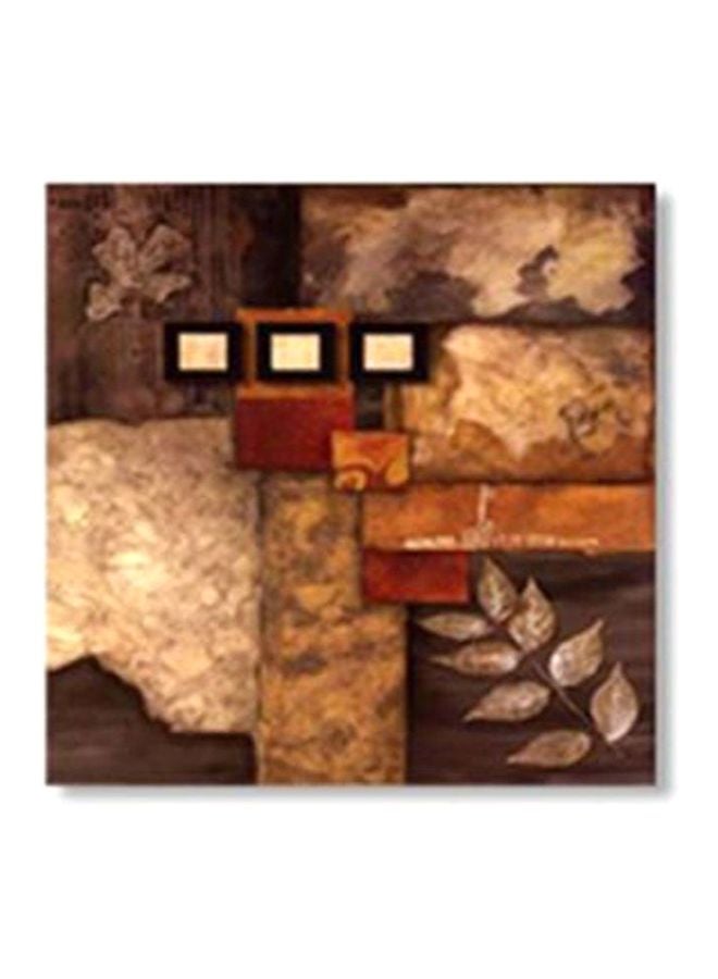 فوتو بلوك لوحة جدارية لتزيين الحائط مع إطار متعدد الألوان 24x24سم