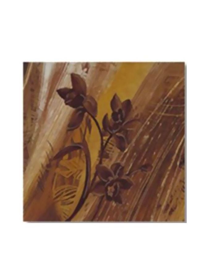 Decorative Wall Painting Brown 30x30cm