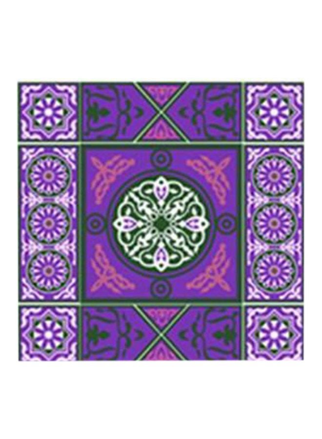 PHOTOBLOCK Decorative Wall Art With Frame Pink/Green/White 30x30cm