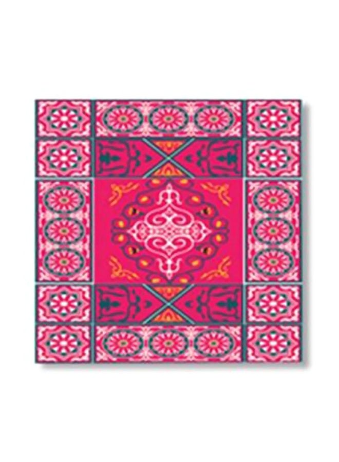 PHOTOBLOCK Decorative Wall Painting With Frame Pink/White/Black 15x15cm 