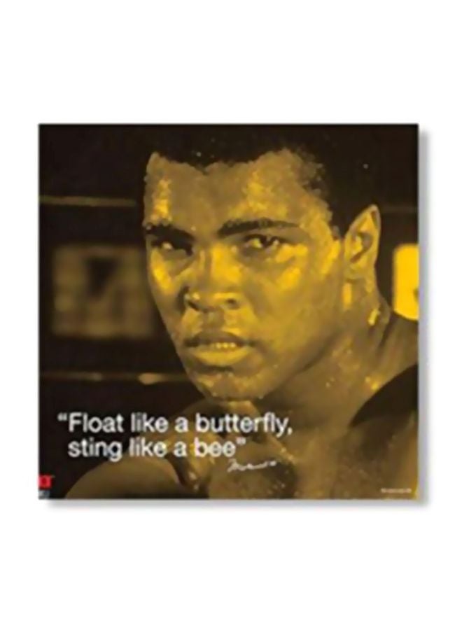 لوحة جدارية لتزيين الحائط مع إطار متعدد الألوان 34x34سم