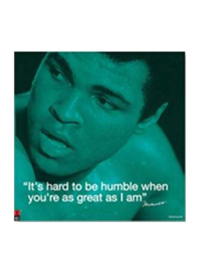 بوستر حائط للتزيين أخضر/أسود 34x34سم