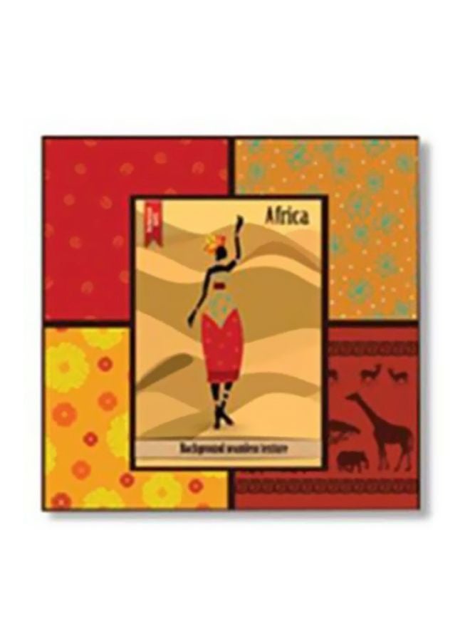 Decorative Wall Poster Multicolour 34x34cm