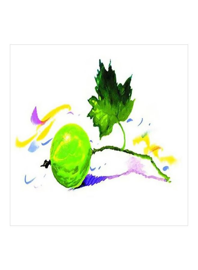 PHOTOBLOCK Decorative Wall Painting With Frame Green/Pink/Blue 30x30cm 