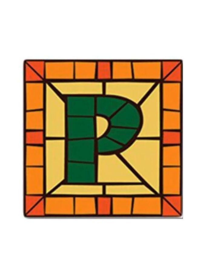 بوستر جداري للتزيين مع إطار متعدد الألوان 24x24سم