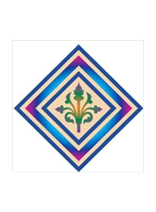 لوحة فنية لديكور الحائط متعدد الألوان 20x20سم