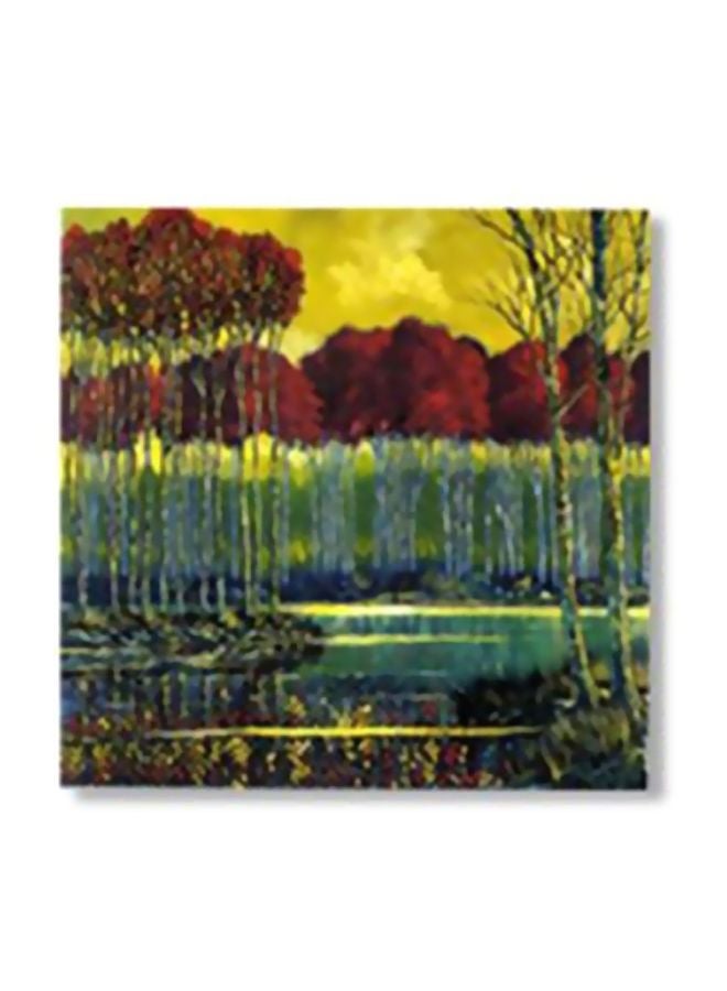 PHOTOBLOCK Decorative Wall Painting With Frame Multicolour 20x20cm 