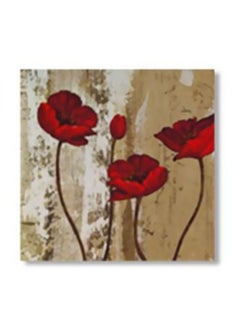 Decorative Wall Painting With Frame Multicolour 34x34cm