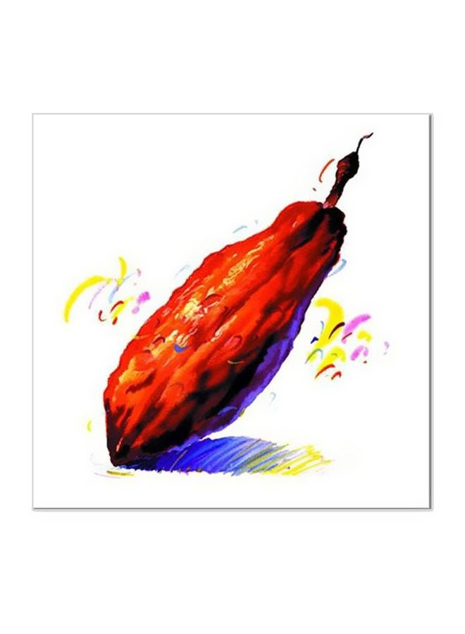 Decorative Wall Painting With Frame Multicolour 20x20cm