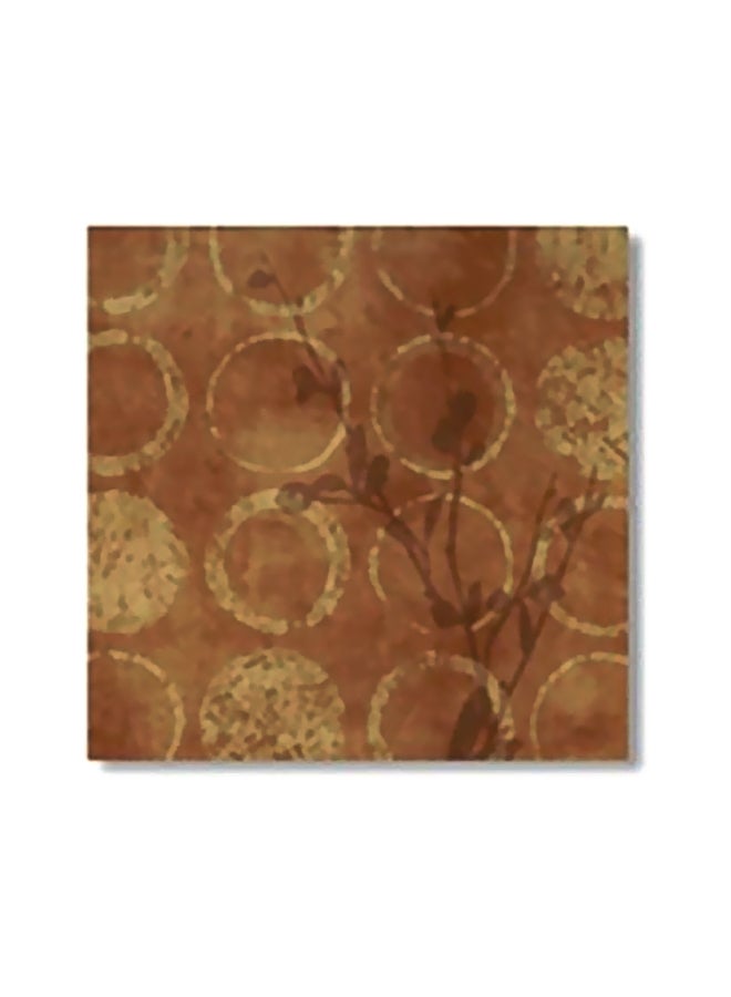 فوتو بلوك لوحة فنية لديكور الحائط بيج / بني 24x24سم