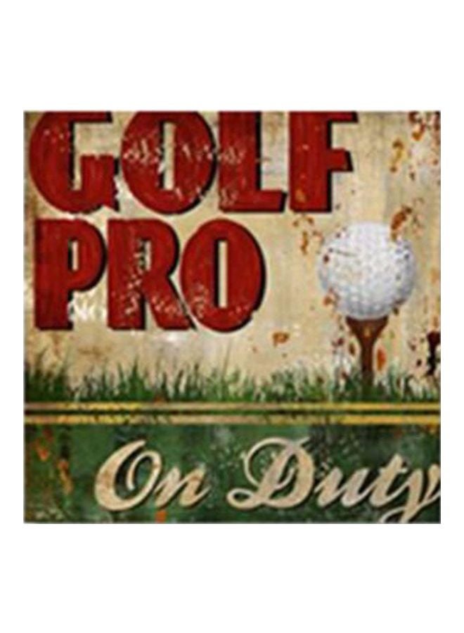 لوحة جدارية لتزيين الحائط مع إطار متعدد الألوان 34x34سم