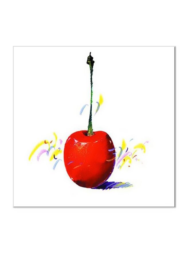 لوحة جدارية لتزيين الحائط مع إطار متعدد الألوان 34x34سم