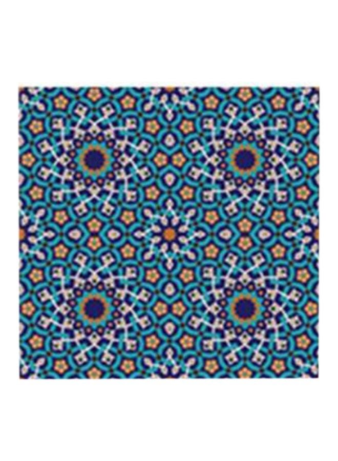 بوستر جداري للتزيين مع إطار متعدد الألوان 15x15سم