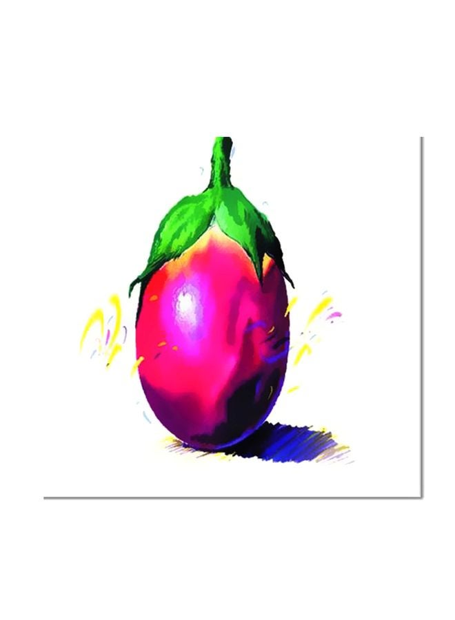 Decorative Wall Painting With Frame Multicolour 24x24cm