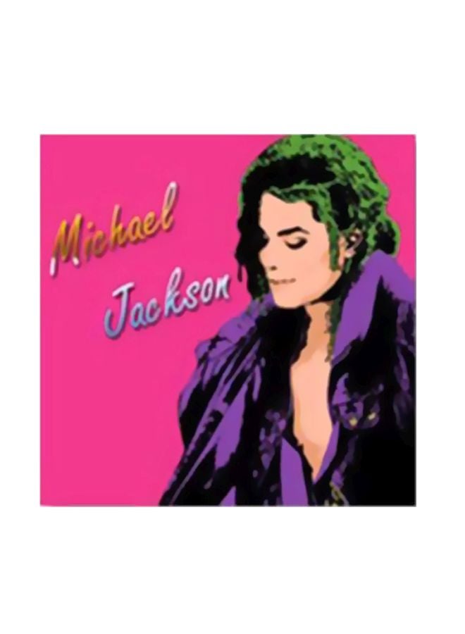 بوستر جداري للتزيين مع إطار متعدد الألوان 30x30سم