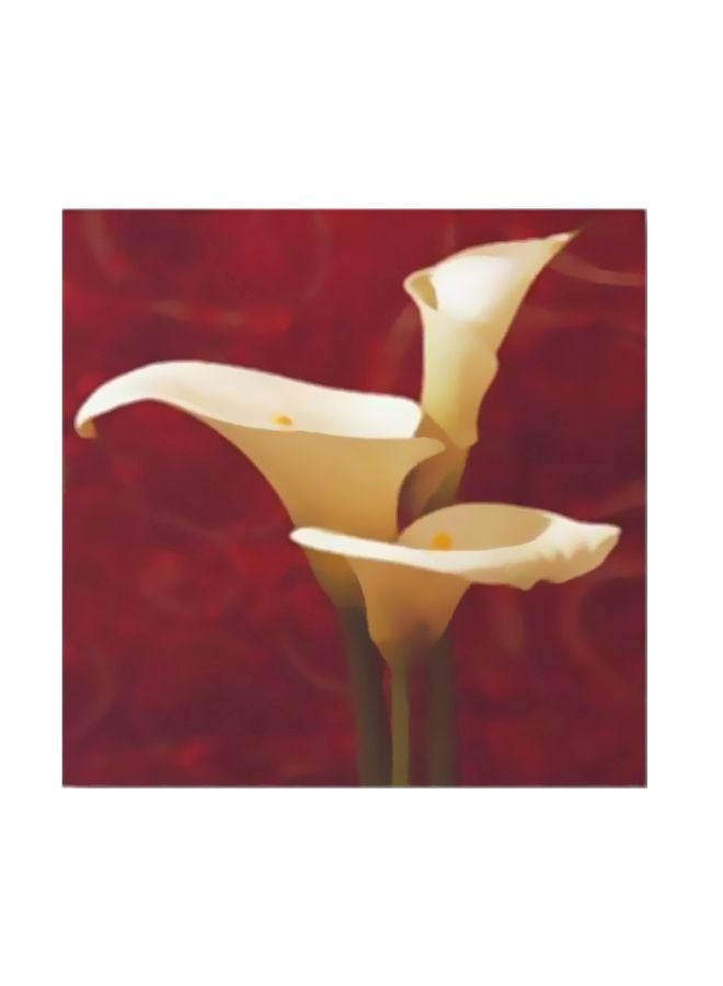 Decorative Wall Painting With Frame Multicolour 34x34cm