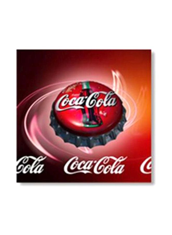 Decorative Wall Poster With Frame Multicolour 34x34cm