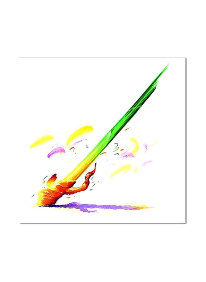 لوحة جدارية لتزيين الحائط مع إطار متعدد الألوان 20x20سم