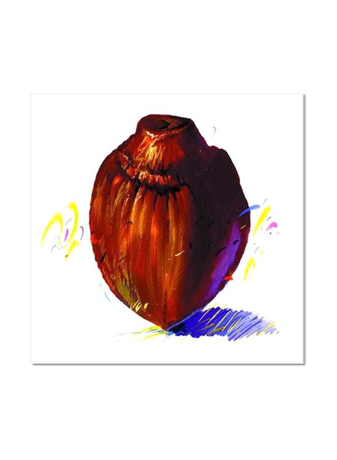 فوتو بلوك لوحة جدارية لتزيين الحائط مع إطار متعدد الألوان 34x34سم