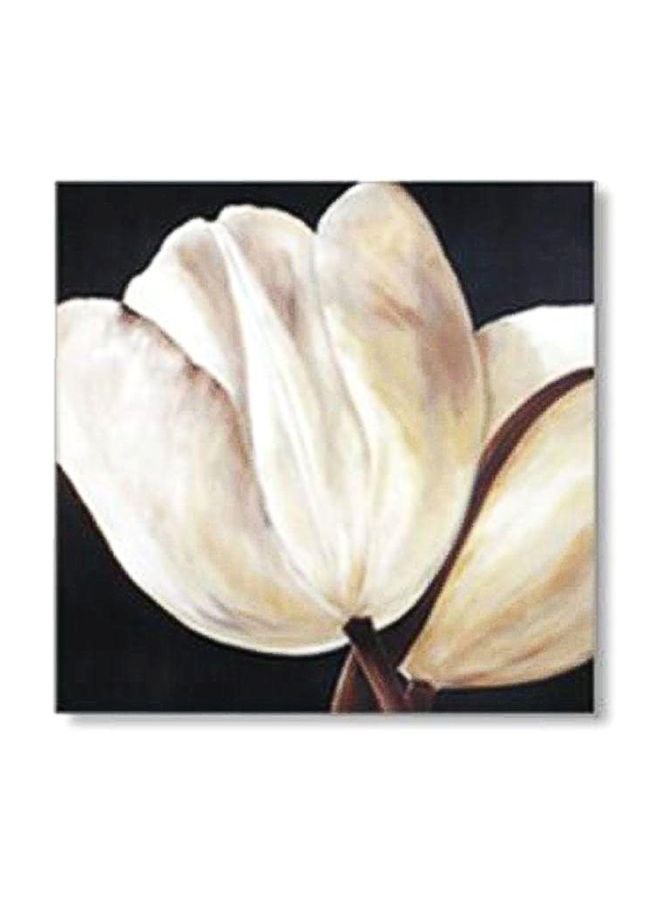 PHOTOBLOCK Decorative Wall Painting White/Black/Brown 20x20cm 