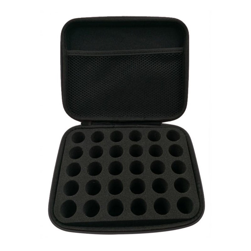 Bluelans Portable Shockproof Oil Storage Case Black 30 Slots for 10ml - Image 1