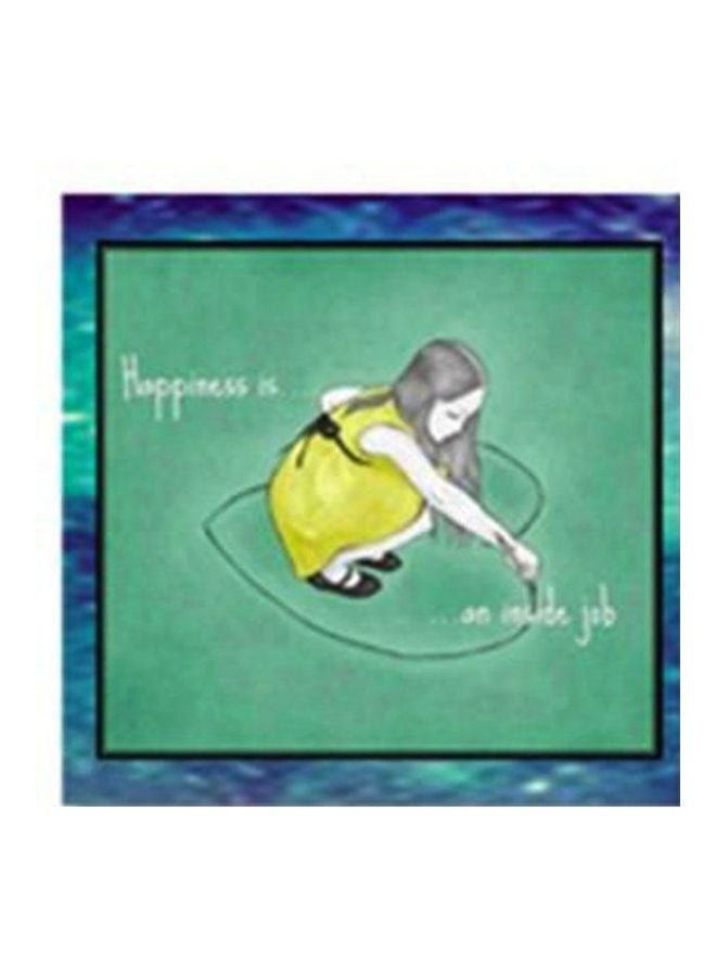 فوتو بلوك بوستر حائط للتزيين أخضر / أزرق / أبيض 20x20سم