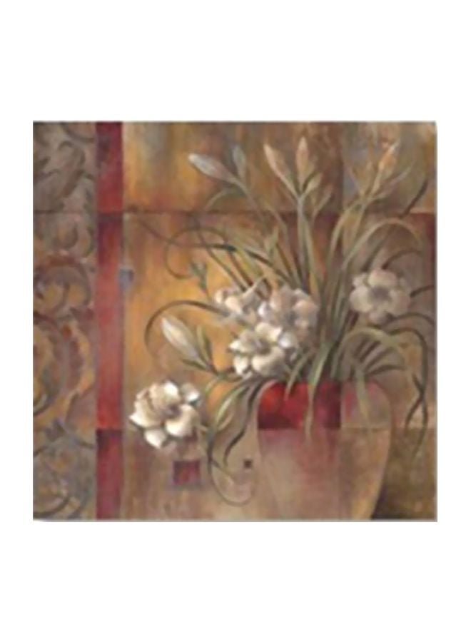 PHOTOBLOCK Decorative Wall Painting Beige/Grey/Brown 34x34cm