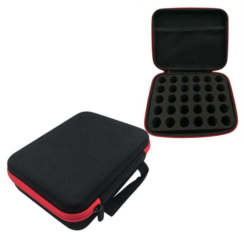 Bluelans Portable Shockproof Oil Storage Case Purple 30 Slots for 5/10/15ml - Image 3