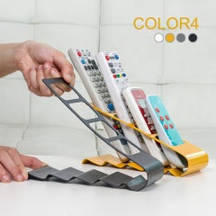 Bluelans 4-Slot TV Remote Controller Organizer Black  - Image 2