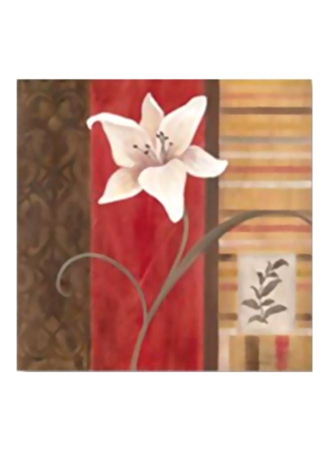 Decorative Wall Painting With Frame Multicolour 20x20cm