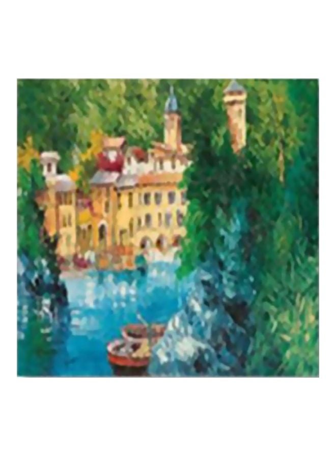 Tea Coaster Multicolour 24x24cm