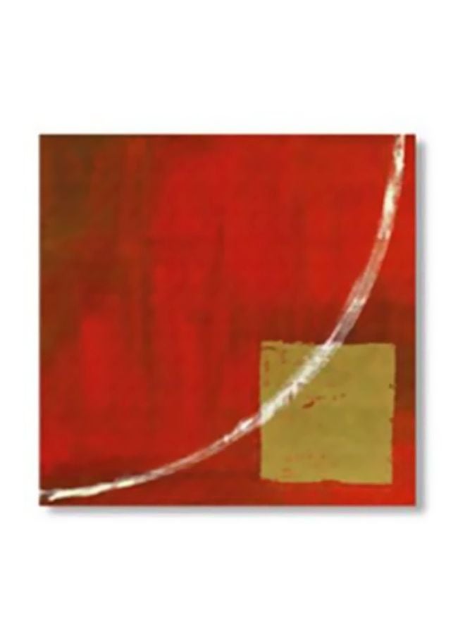 ستيكر فني لتزيين الحائط مع إطار متعدد الألوان 24x24سم